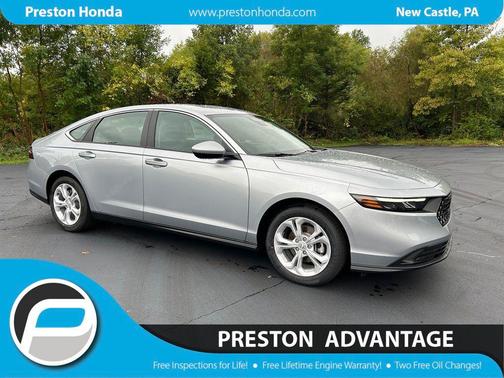 Solar Silver Metallic 2026 Honda Accord LX 1.5T
