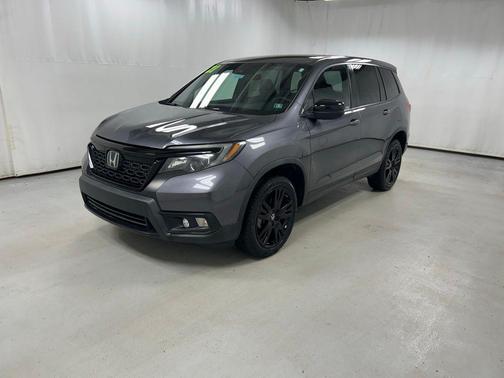 Modern Steel Metallic 2021 Honda Passport AWD Sport