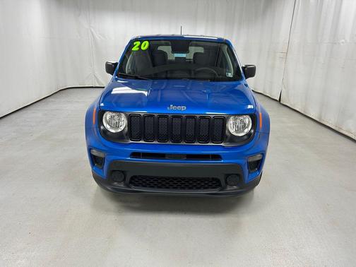 Brilliant Blue Metallic Clear Coat 2020 Jeep Renegade Sport