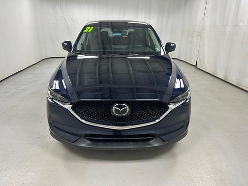 Deep Crystal Blue Mica 2021 Mazda CX-5 Grand Touring