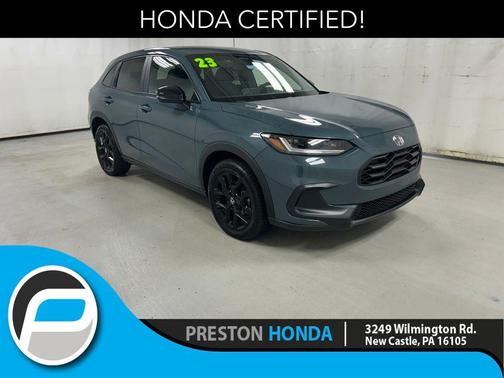 Urban Gray Pearl 2023 Honda HR-V AWD Sport