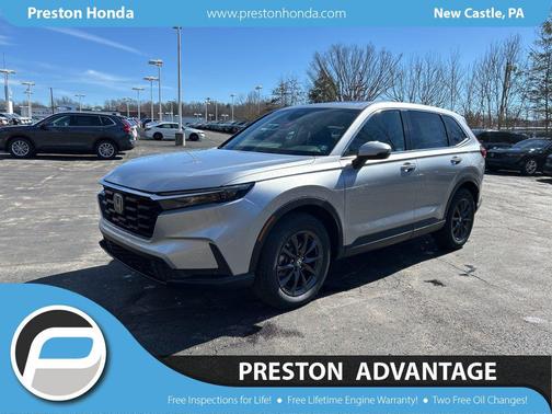 Solar Silver Metallic 2026 Honda CR-V EX-L AWD