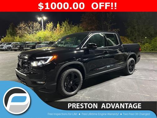 2026 Honda Ridgeline Black