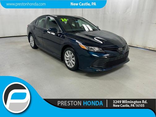 Galactic Aqua Mica 2020 Toyota Camry LE