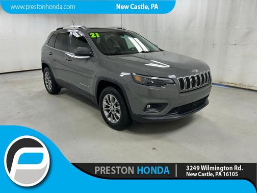Sting-Gray Clearcoat 2021 Jeep Cherokee Latitude Lux