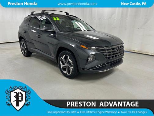 Portofino Gray 2022 Hyundai TUCSON Limited