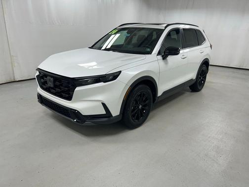 Platinum White Pearl 2024 Honda CR-V Hybrid Sport AWD