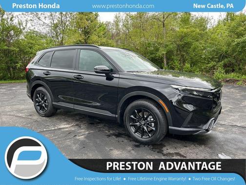 Crystal Black Pearl 2026 Honda CR-V Hybrid Sport-L AWD