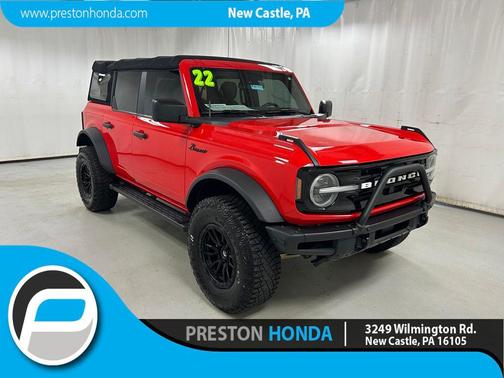 Race Red 2022 Ford Bronco Big Bend
