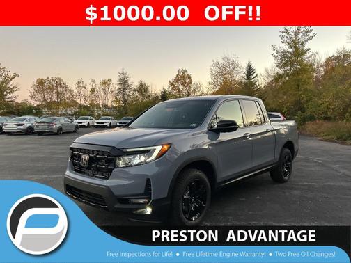 2026 Honda Ridgeline Black