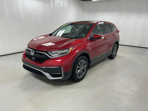 Radiant Red Metallic 2021 Honda CR-V Hybrid EX-L