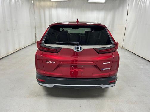 Radiant Red Metallic 2021 Honda CR-V Hybrid EX-L