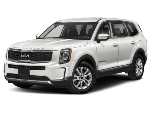 Glacial White Pearl 2022 Kia Telluride LX