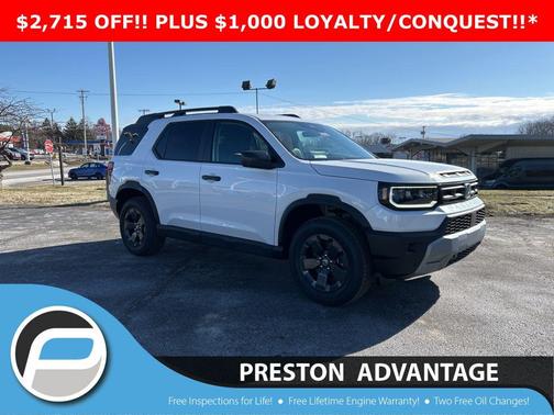 Platinum White Pearl 2026 Honda Passport AWD RTL