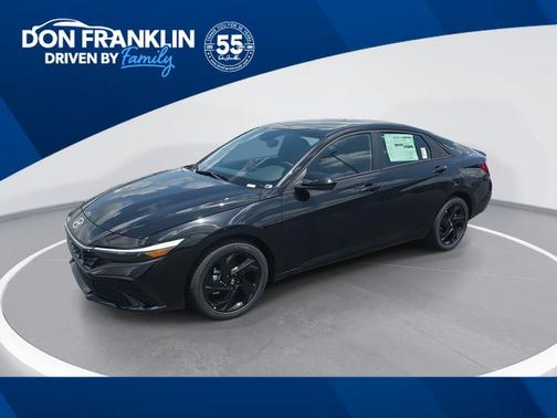 Black 2026 Hyundai ELANTRA SEL Sport