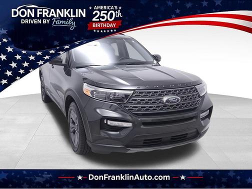 Green Metallic 2023 Ford Explorer XLT