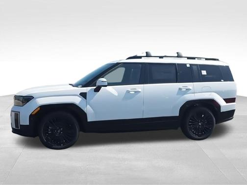 White 2026 Hyundai SANTA FE HEV Calligraphy