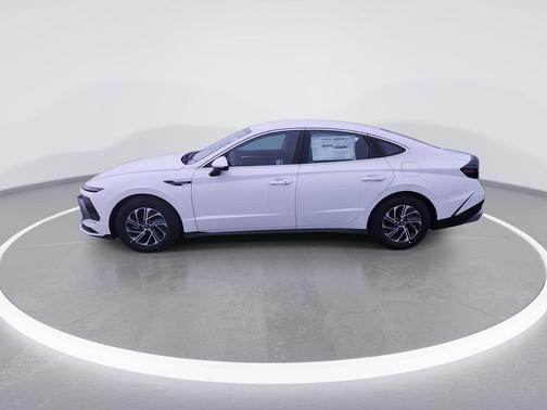 White 2026 Hyundai SONATA Hybrid Blue