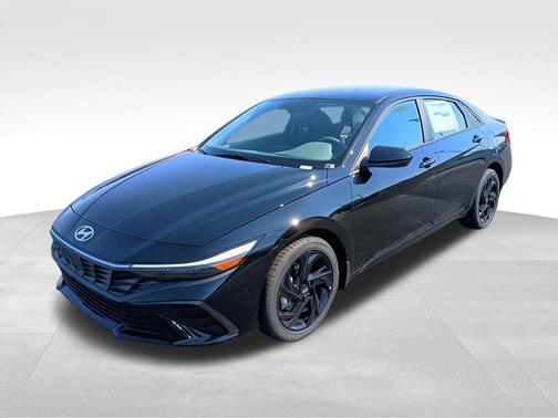 Black 2026 Hyundai ELANTRA SEL Sport