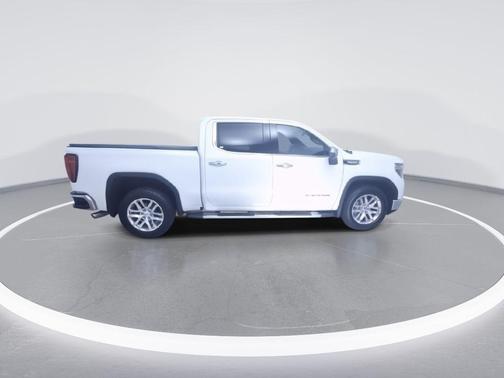 Summit White 2021 GMC Sierra 1500 SLT