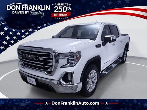 Summit White 2021 GMC Sierra 1500 SLT