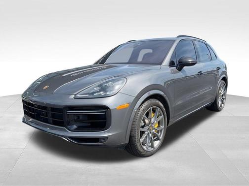 Gray 2021 Porsche Cayenne Turbo S