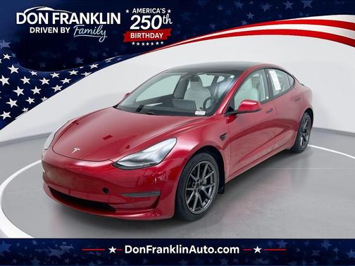 Red Multi 2021 Tesla Model 3 Long Range