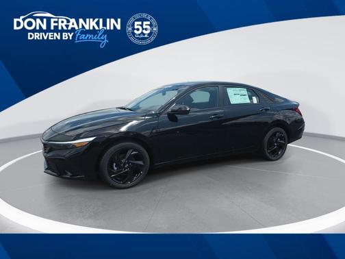 Black 2026 Hyundai ELANTRA SEL Sport