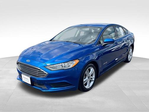 Lightning Blue 2018 Ford Fusion Hybrid S