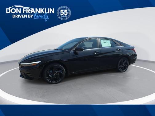 Black 2026 Hyundai ELANTRA SEL SPORT PREMIUM