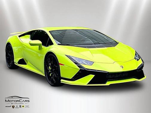 Verde Scandal Metallic 2023 Lamborghini Huracan Tecnica Coupe