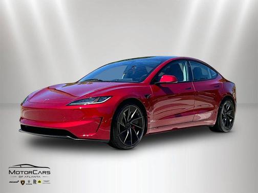 Ultra Red 2024 Tesla Model 3 Performance