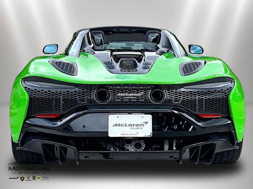 Green 2025 McLaren Artura