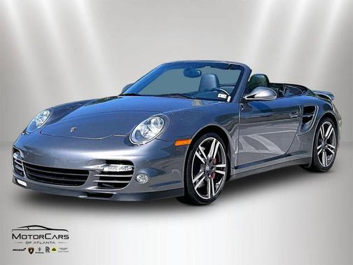 Meteor Gray Metallic 2010 Porsche 911 Turbo