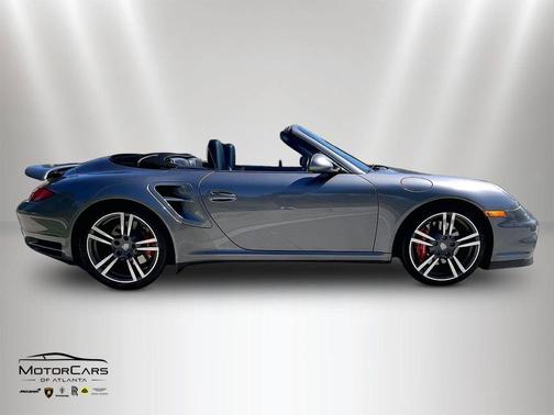 Meteor Gray Metallic 2010 Porsche 911 Turbo
