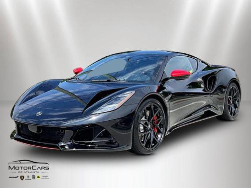 Cosmos Black 2026 Lotus Emira Turbo SE Racing Line
