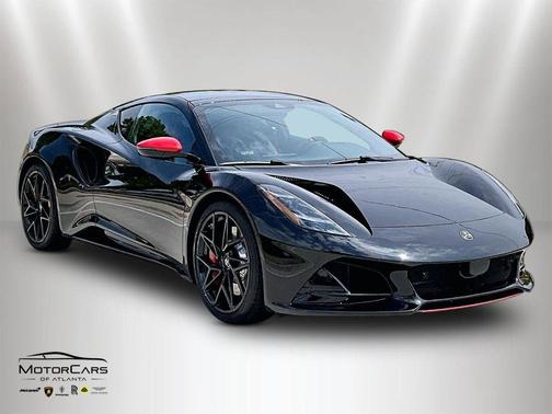 Cosmos Black 2026 Lotus Emira Turbo SE Racing Line