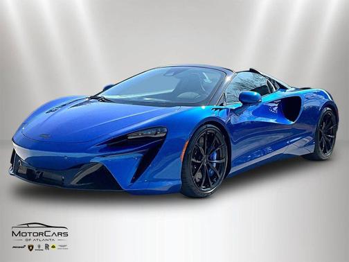 Volcano Blue 2026 McLaren Artura