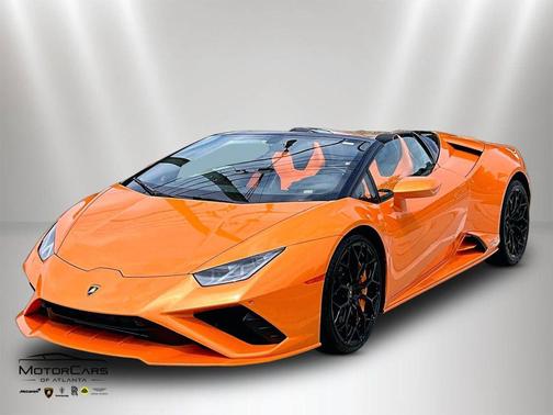 Arancio Borealis Metallic 2023 Lamborghini Huracan EVO Spyder RWD