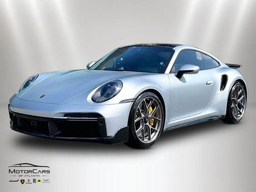Dolomite Silver Metallic 2022 Porsche 911 Turbo S