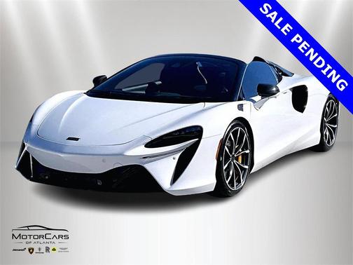 White 2025 McLaren Artura Performance