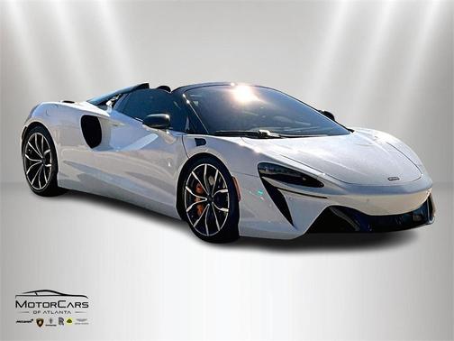 White 2025 McLaren Artura Performance