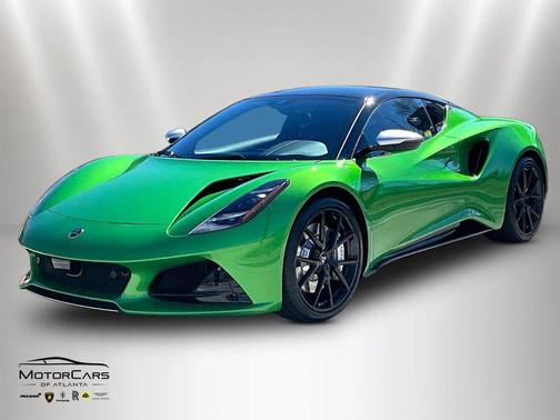 EOS Green 2026 Lotus Emira V6 SE Racing Line