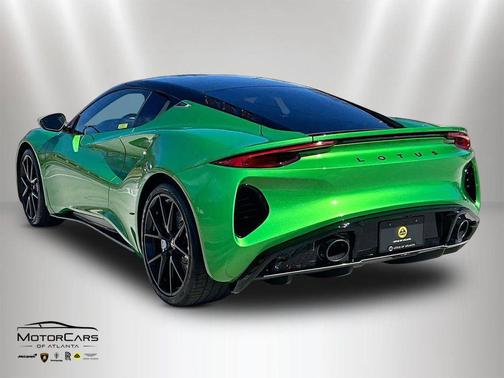 EOS Green 2026 Lotus Emira V6 SE Racing Line