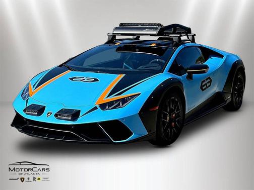 Blu Seiler Matte 2024 Lamborghini Huracan Sterrato