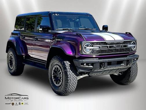 Shadow Black 2025 Ford Bronco Raptor