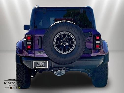 Shadow Black 2025 Ford Bronco Raptor