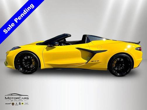 Competition Yellow Tintcoat Metallic 2025 Chevrolet Corvette Z06