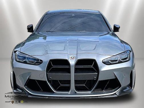 Skyscraper Gray Metallic 2023 BMW M3 Competition xDrive