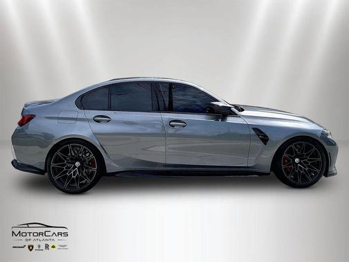 Skyscraper Gray Metallic 2023 BMW M3 Competition xDrive